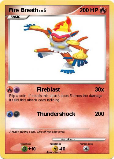 Pokemon Fire Breath