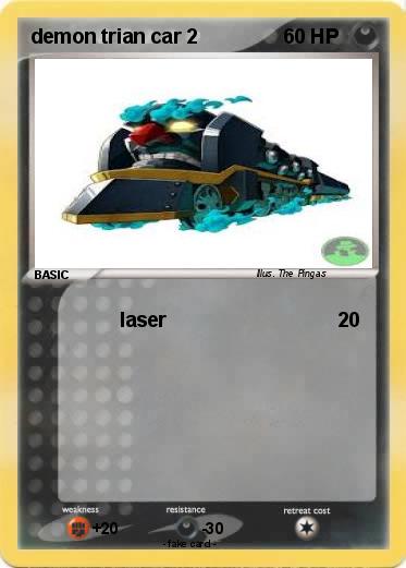 Pokemon demon trian car 2