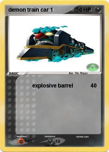 Pokemon demon train car 1
