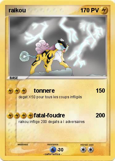 Pokemon raikou