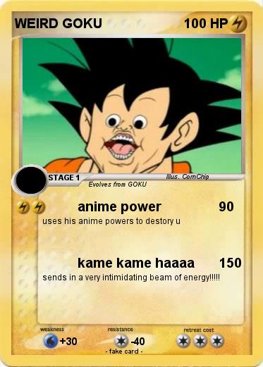 Pokemon WEIRD GOKU