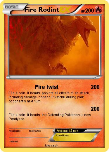 Pokemon Fire Rodint