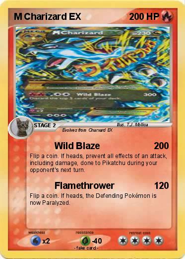 Pokemon M Charizard EX