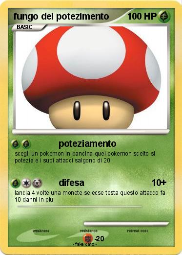 Pokemon fungo del potezimento