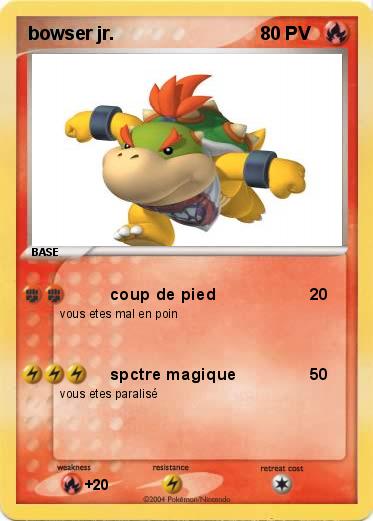 Pokemon bowser jr.