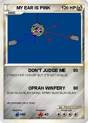 Pokemon MY EAR IS PINK