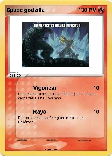 Pokemon Space godzilla