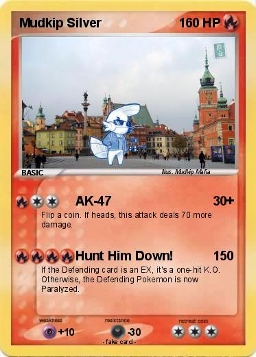 Pokemon Mudkip Silver
