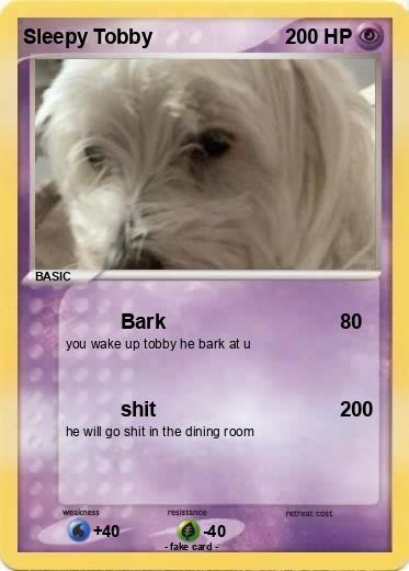 Pokemon Sleepy Tobby