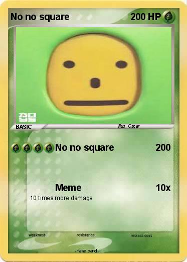 Pokemon No no square