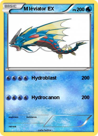 Pokemon M léviator EX