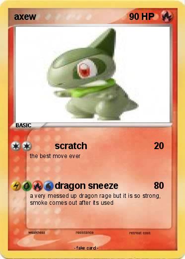 Pokemon axew