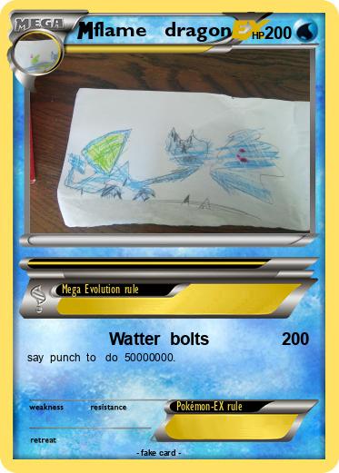 Pokemon flame   dragon