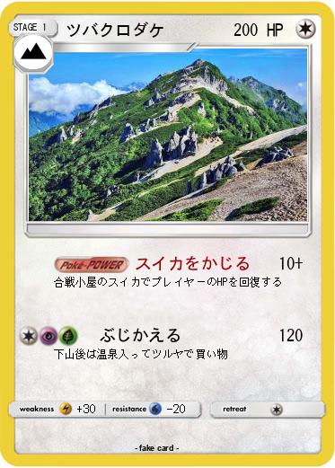 Pokemon ツバクロダケ