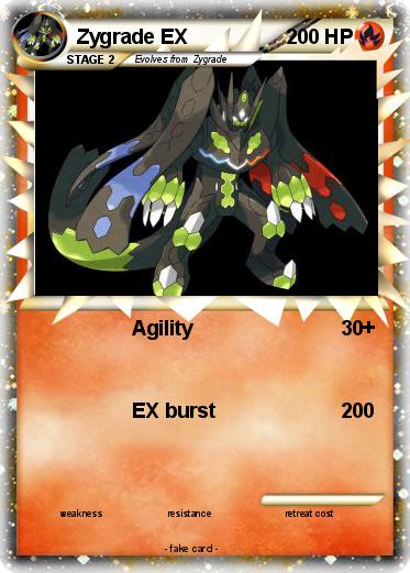 Pokemon Zygrade EX