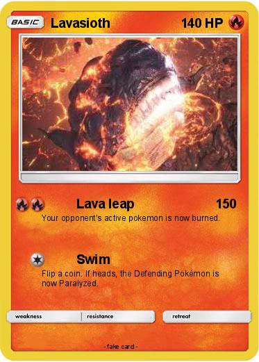 Pokemon Lavasioth