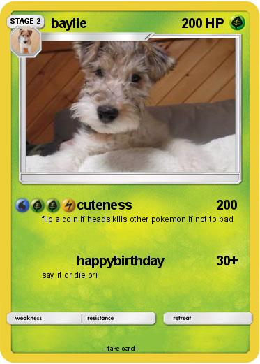 Pokemon baylie
