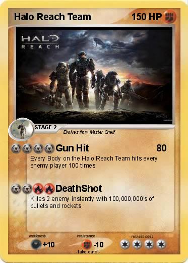Pokemon Halo Reach Team