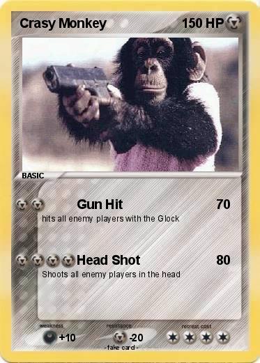 Pokemon Crasy Monkey