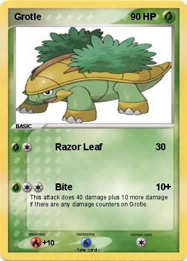 Pokemon Grotle