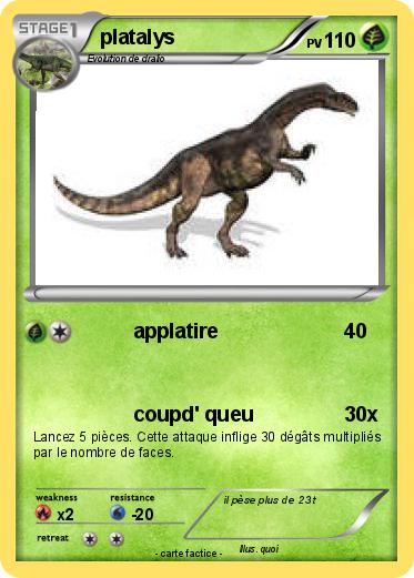 Pokemon platalys