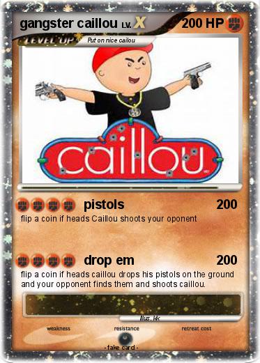 Pokemon gangster caillou