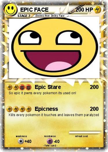 Pokemon EPIC FACE