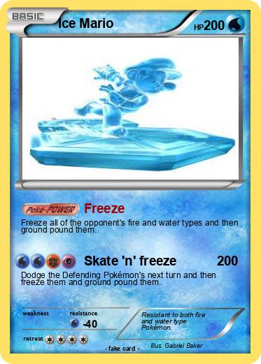 Pokemon Ice Mario