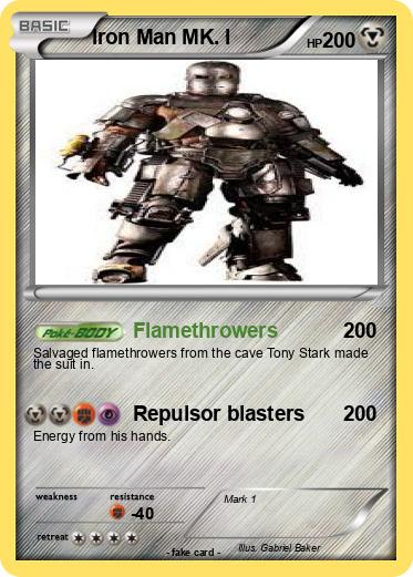 Pokemon Iron Man MK. I