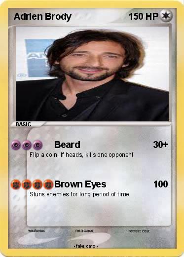 Pokemon Adrien Brody