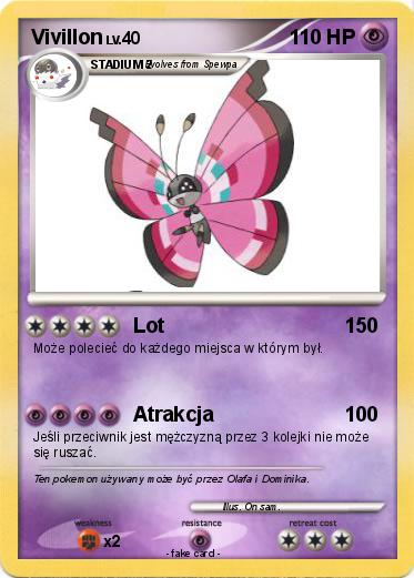 Pokemon Vivillon