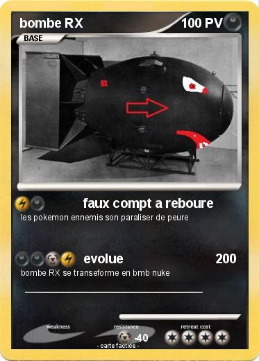 Pokemon bombe RX
