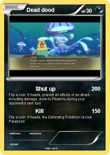 Pokemon Dead dood