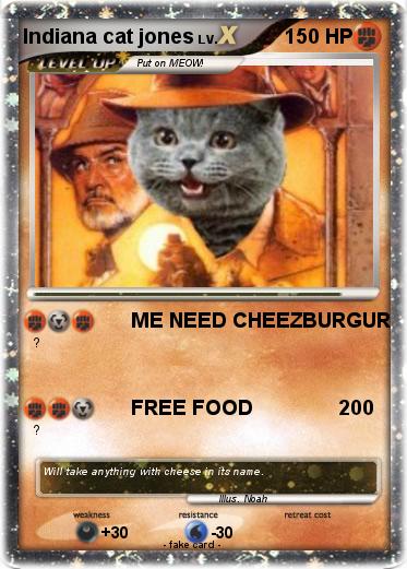 Pokemon Indiana cat jones