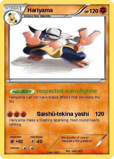 Pokemon Hariyama