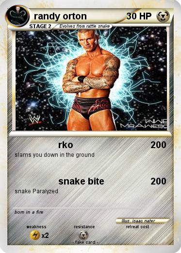 Pokemon randy orton