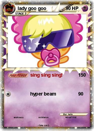 Pokemon lady goo goo
