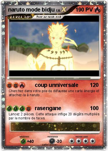 Pokemon naruto mode bidju