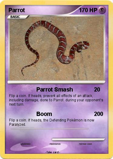 Pokemon Parrot
