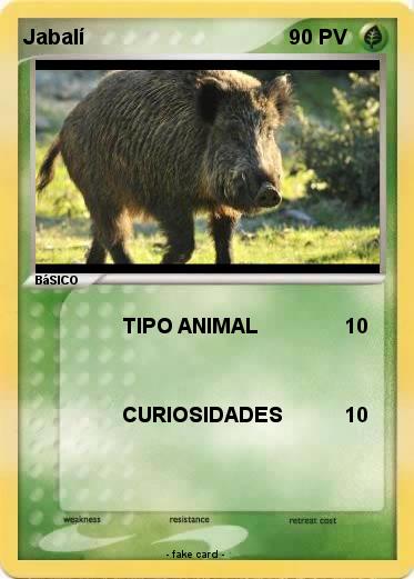 Pokemon Jabalí