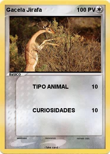 Pokemon Gacela Jirafa