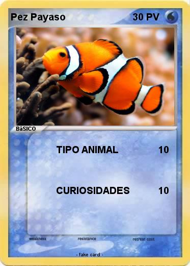 Pokemon Pez Payaso