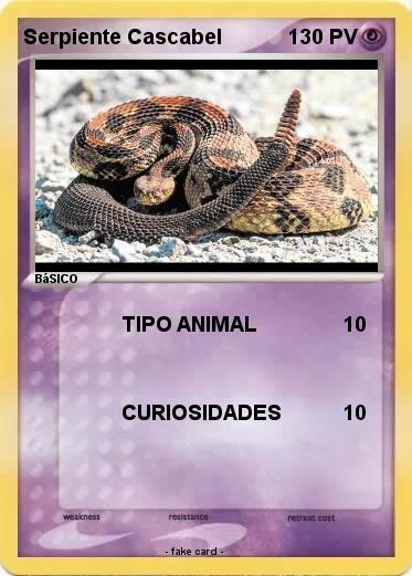 Pokemon Serpiente Cascabel