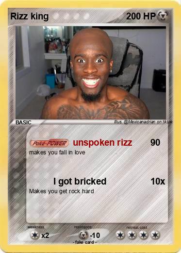 Pokemon Rizz king