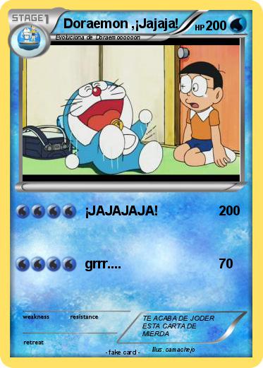 Pokemon Doraemon ,¡Jajaja!
