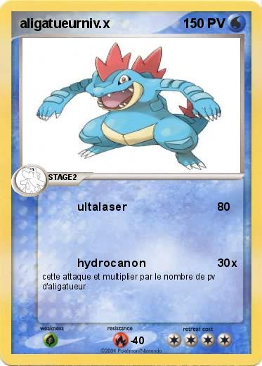 Pokemon aligatueurniv.x