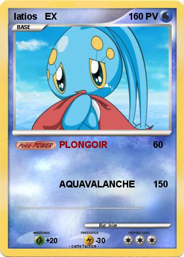 Pokemon latios   EX