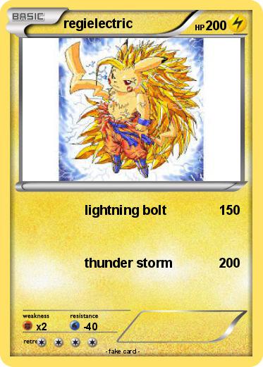 Pokemon regielectric