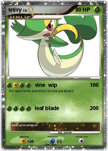 Pokemon snivy