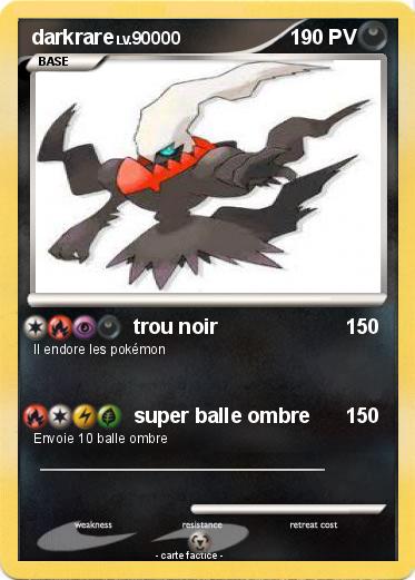 Pokemon darkrare